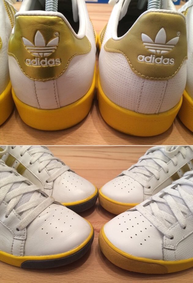 adidas forest hills yellow sole
